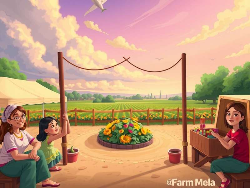 Farm Ville Harvest Swap Kisan Mela Event
